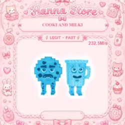 [ 232.5M s ] Cooki and Milki Diamond (Секретный персонаж) — Roblox, лот №219555