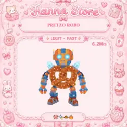 [ 6.2M s ] Pretzo Robo (Brainrot God персонаж) — Roblox, лот №219608