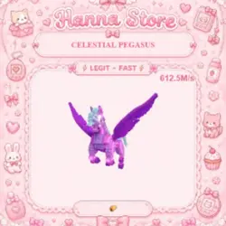 [ 612.5M s ] Celestial Pegasus (Секретный персонаж) — Roblox, лот №219609
