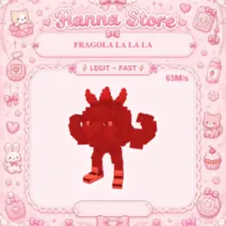 [ 65M s ] Fragola La La La Bloodrot (Секретный персонаж) — Roblox, лот №219614
