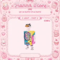 [ 65M s ] Quackini Snackini (Секретный персонаж) — Roblox, лот №219615