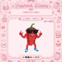 [ 687.5M s ] Chillin Chili (Секретный персонаж) — Roblox, лот №219619