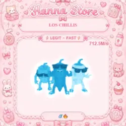[ 712.5M s ] Los Chillis Diamond (Секретный персонаж) — Roblox, лот №219623