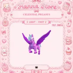 [ 787.5M s ] Celestial Pegasus (Секретный персонаж) — Roblox, лот №219632