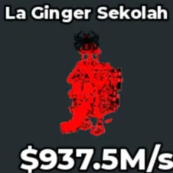 [ 937.5M s] La Ginger Sekolah (Секретный персонаж) — Roblox, лот №219646