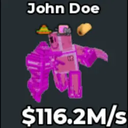 [ CANDY 1 1 TRAIT ] John Doe 116.2M s (Секретный персонаж) — Roblox, лот №219649