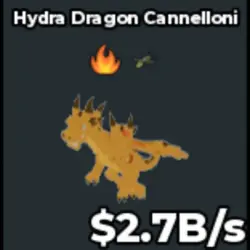 [ NONE] Hydra Dragon Cannelloni 2.7B s (Секретный персонаж) — Roblox, лот №219587