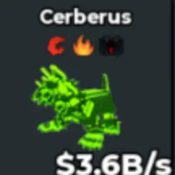 [ Radioactive ] Cerberus 3.6B s (Секретный персонаж) — Roblox, лот №219607