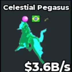 [ RAINBOW 1 1 traits BRAZIL ] Celestial Pegasus 3.6B s (Сек… — Roblox, лот №219613