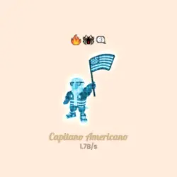 [$1.7B s] Cyber Capitano Americano (Секретный персонаж) — Roblox, лот №219695