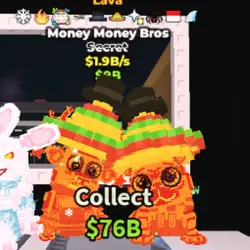 [$1.9B S] Money Money Bros Lava (Секретный персонаж) — Roblox, лот №219700