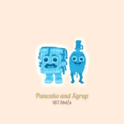 [$187.5M s] Diamond Pancake and Syrup (Секретный персонаж) — Roblox, лот №219719