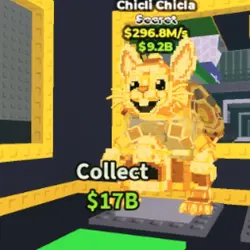 [$296.8M s] Chicli Chicla (1 trait) (GOLD) (NEW !) (Секретн… — Roblox, лот №219739