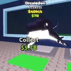 [$40M s] Orcaledon (Секретный персонаж) — Roblox, лот №219754