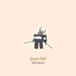 [$499.9M s] Yin Yang Guest 666 (Секретный персонаж) — Roblox, лот №219757