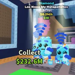[$8.2M s] Los Nooo My Hotspotsitos (DIAMOND) (Секретный пер… — Roblox, лот №219771