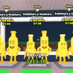 [153M s ] Gold Ketchuru And Musturu (Секретный персонаж) — Roblox, лот №219686