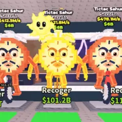 [309.3 - 478.1M s Random ] Tictac Sahur (Секретный персонаж) — Roblox, лот №219773