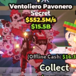 [Bloodrot] Ventoliero Pavonero 552.5M 2 Trait *139 (Секретн… — Roblox, лот №219796