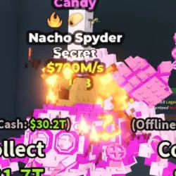 [CANDY] Nacho Spyder 700M s *PM (Секретный персонаж) — Roblox, лот №219807