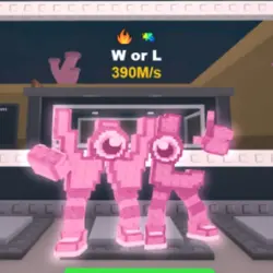 [Candy] W or L 390M s Fire, Glitched Ultra (Секретный персо… — Roblox, лот №219808