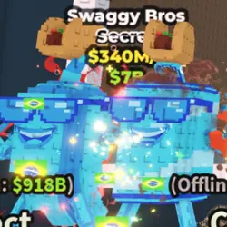 [Diamond] Swaggy Bros 340M 2 Trait #32 (Секретный персонаж) — Roblox, лот №219832
