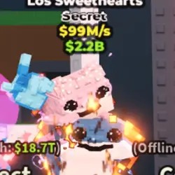 [Fire] Los Sweethearts 99M *106 (Секретный персонаж) — Roblox, лот №219869