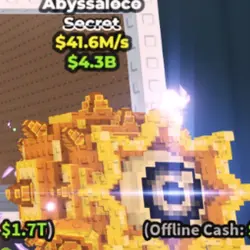 [Gold] Abyssaloco 41.6M *NM35 (Секретный персонаж) — Roblox, лот №219889