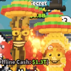 [Gold] Bacuru and Egguru 498M s Claws, Fire, Explosive, Mat… — Roblox, лот №219890