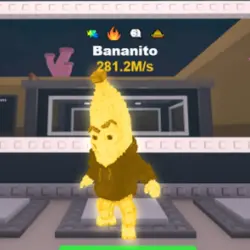 [Gold] Bananito 281.2M s Glitched, Fire, :3, Sombrero Ultra… — Roblox, лот №219891