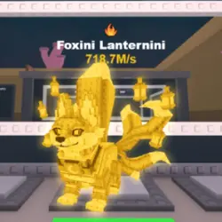 [Gold] Foxini Lanternini 718.7M s Fire Ultra (Секретный пер… — Roblox, лот №219894