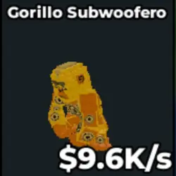 [GOLD] Gorillo subwoofero 9.6K s (Мифический персонаж) — Roblox, лот №219897
