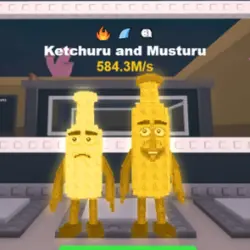[Gold] Ketchuru and Musturu 584.3M s Fire, Shark Fin, :3 Ul… — Roblox, лот №219899