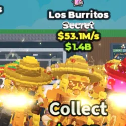 [Gold] Los Burritos 53.1M s Nyan Ultra (Секретный персонаж) — Roblox, лот №219912