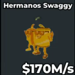 [Gold] Swaggy Bros 170M 1 Trait V243 (Секретный персонаж) — Roblox, лот №219918