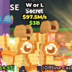 [Gold] W or L 97.5M 1 Trait *101 (Секретный персонаж) — Roblox, лот №219932