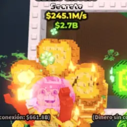 [GOLDEN] Snailo Clovero 245.1M s · 3 Traits *PSN (Секретный… — Roblox, лот №219933