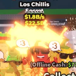 [NO TACO] Los Chillis 1.8B 6 Trait *56 (Секретный персонаж) — Roblox, лот №219983