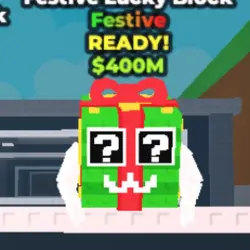 [OFERT PRICE] Festive Lucky Block Festive and secury (Festi… — Roblox, лот №219989