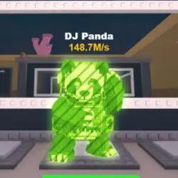[Radioactive] DJ Panda 148.7M s Clean Ultra (Секретный перс… — Roblox, лот №219992