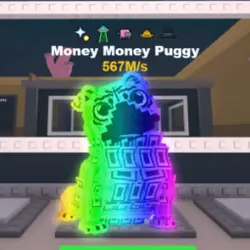[Rainbow] Money Money Puggy 567M s Cometstruck, UFO, Nyan, … — Roblox, лот №220007