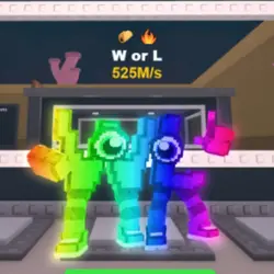 [Rainbow] W or L 525M s Taco, Fire Ultra (Секретный персона… — Roblox, лот №220010