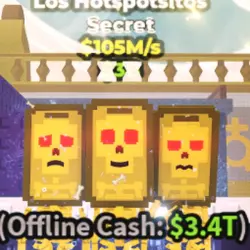 [RARE] Gold Los Hotspotsitos Tung Trait $ 105 M s (Секретны… — Roblox, лот №220014