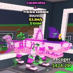[Witch Hat Trait] Tralala Zombie 3.5M s (Секретный персонаж) — Roblox, лот №220035