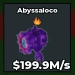 Abyssaloco 199.9M s (Секретный персонаж) — Roblox, лот №220049