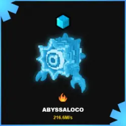 Abyssaloco 216.6M s Diamond (Секретный персонаж) — Roblox, лот №220050