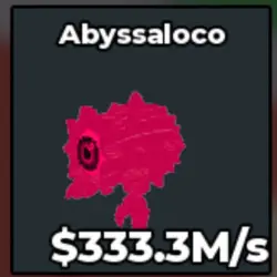 Abyssaloco 333.3M s Rainbow (Секретный персонаж) — Roblox, лот №220059