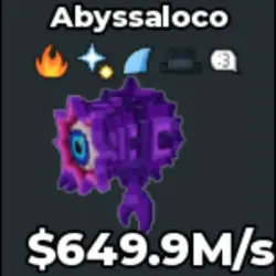 Abyssaloco 456 (Секретный персонаж) — Roblox, лот №220063