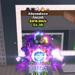 Abyssaloco 616M s (Секретный персонаж) — Roblox, лот №220066