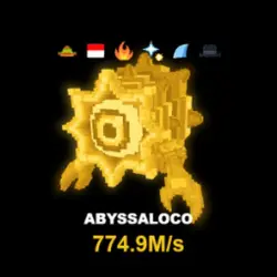Abyssaloco Gold 774.9M s Exclusive - Ultra Rare (Секретный … — Roblox, лот №220071